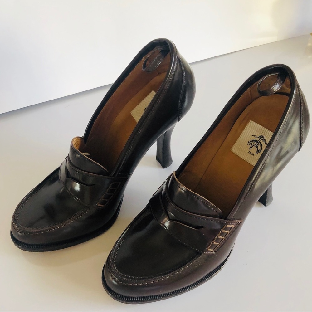 Brooks Brothers Red Label Heeled Loafers